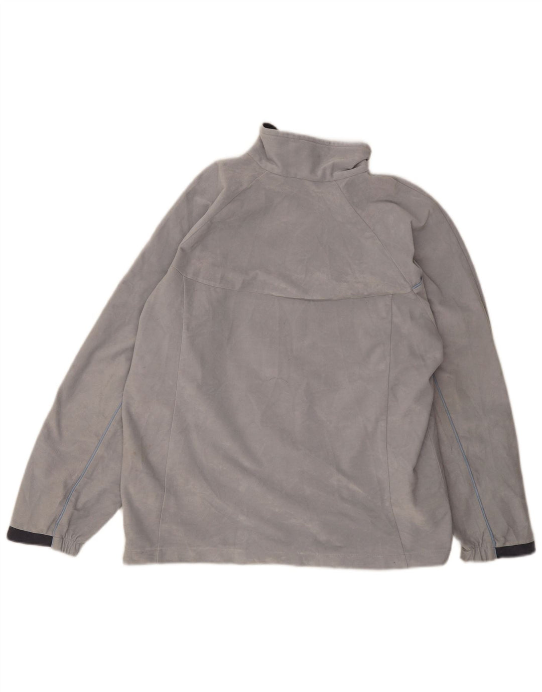 Diadora Chaqueta de chándal para mujer UK 44 Poliéster gris grande