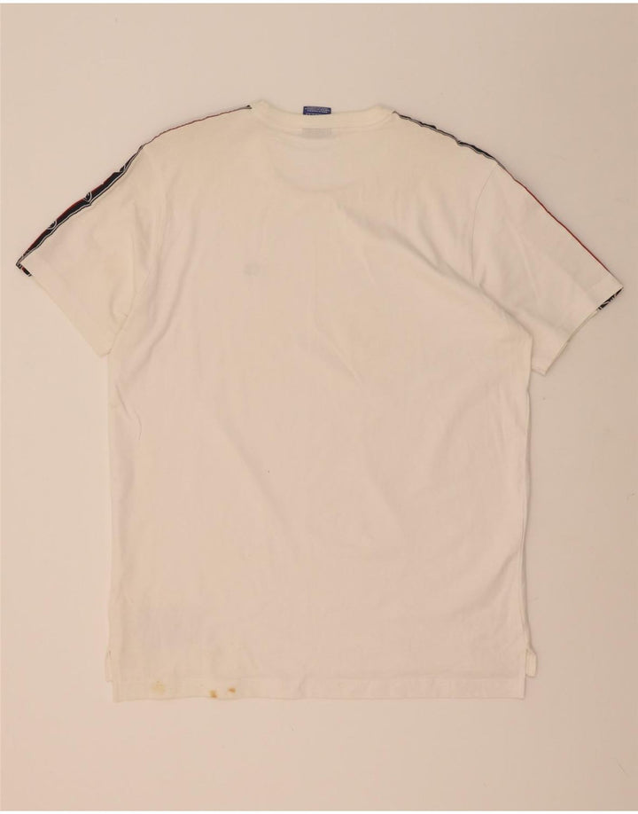 Champion Camiseta Gráfica Para Hombre Top Medium Blanco Colorblock