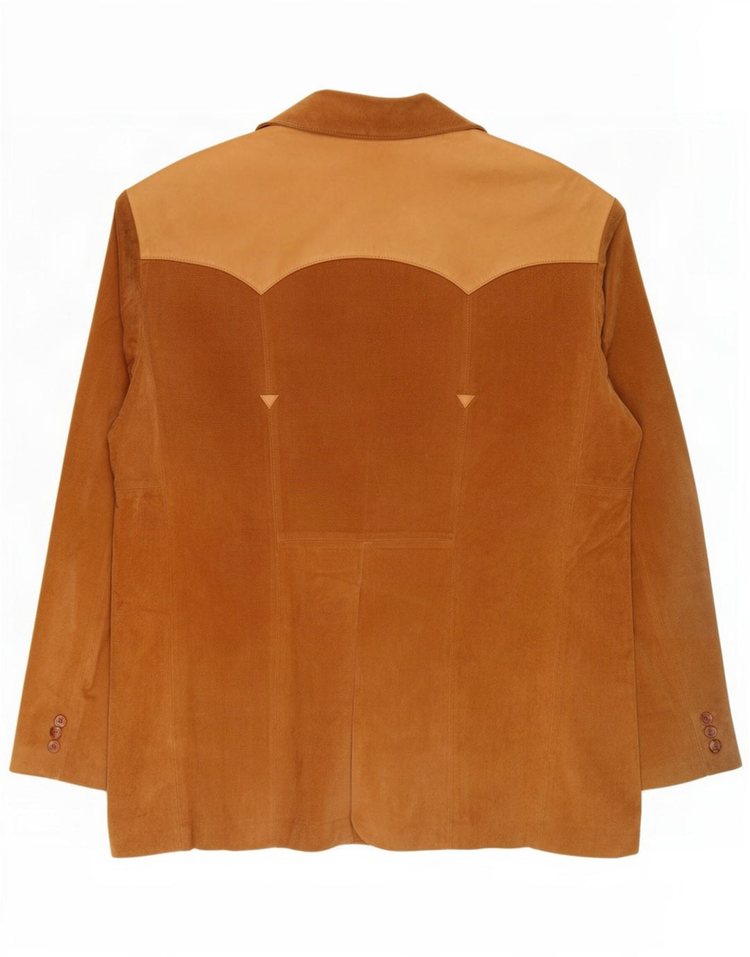 Chaqueta tipo blazer de ante con 2 botones para hombre Scully IT 50 Large Beige Colourblock