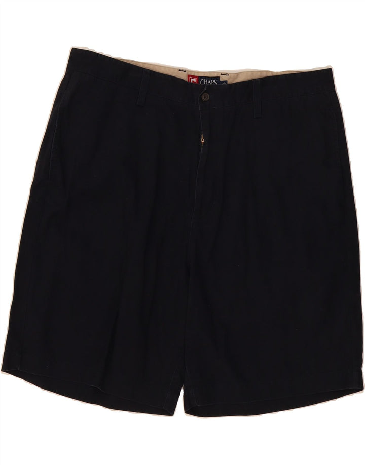 CHAPS Mens Chino Shorts W40 XL  Navy Blue Cotton Vintage Chaps and Second-Hand Chaps from Messina Hembry 