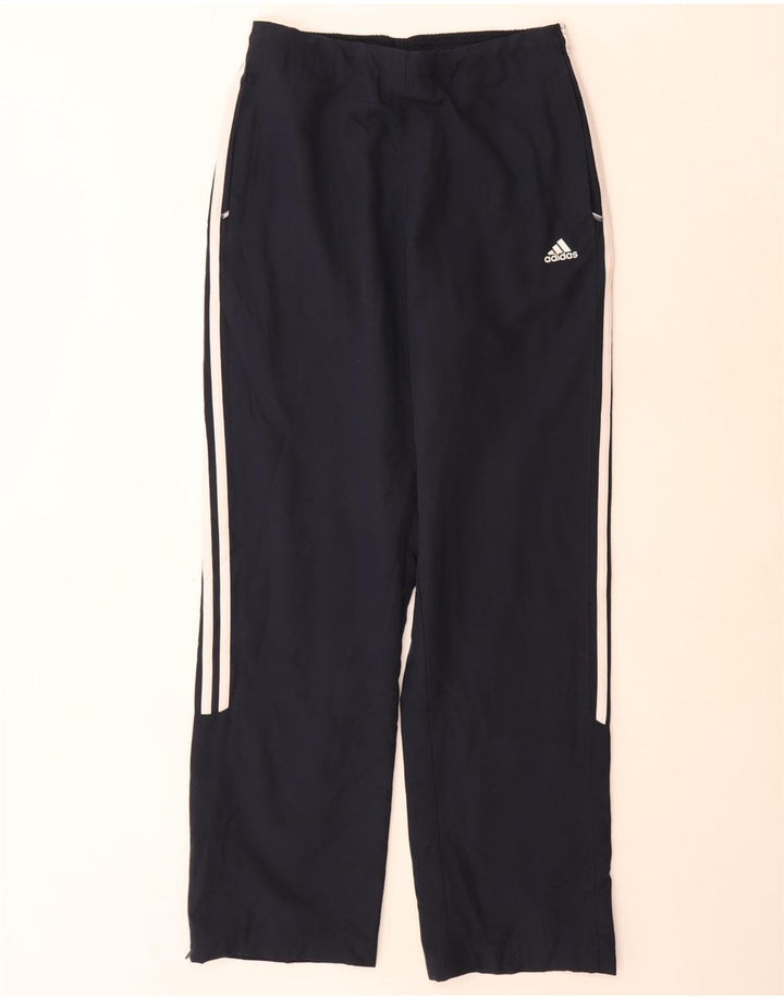 Adidas - Pantalones de chándal para mujer, talla 40, talla mediana, color azul marino, poliéster
