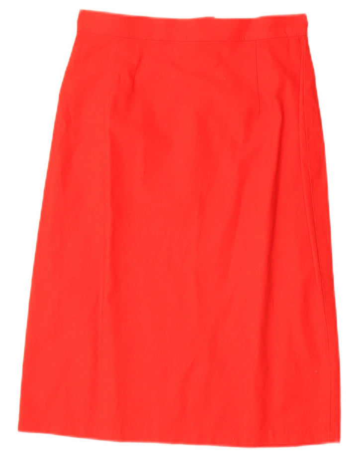 Conjunto de falda vintage de 2 piezas para mujer IT 42 Medium W28 Rojo