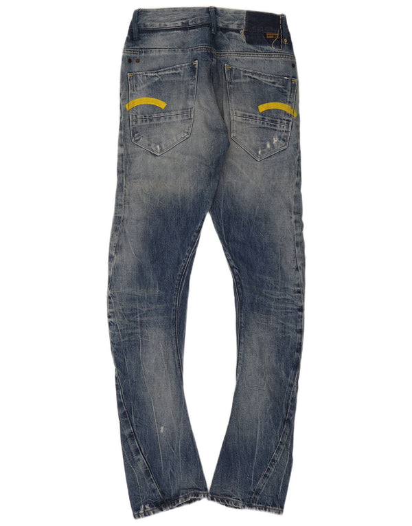 G-Star Vaqueros Banana Slim para Hombre W26 L32 Algodón con Manchas Azules