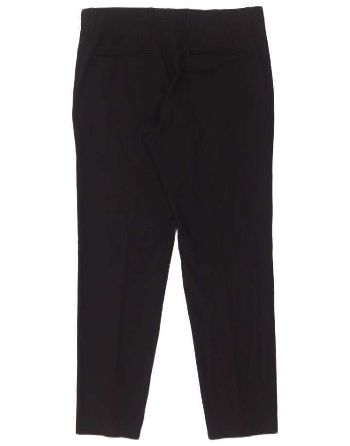 Zara Mens Slim Chino Pantalones EU 40 Medium W31 L29 Negro