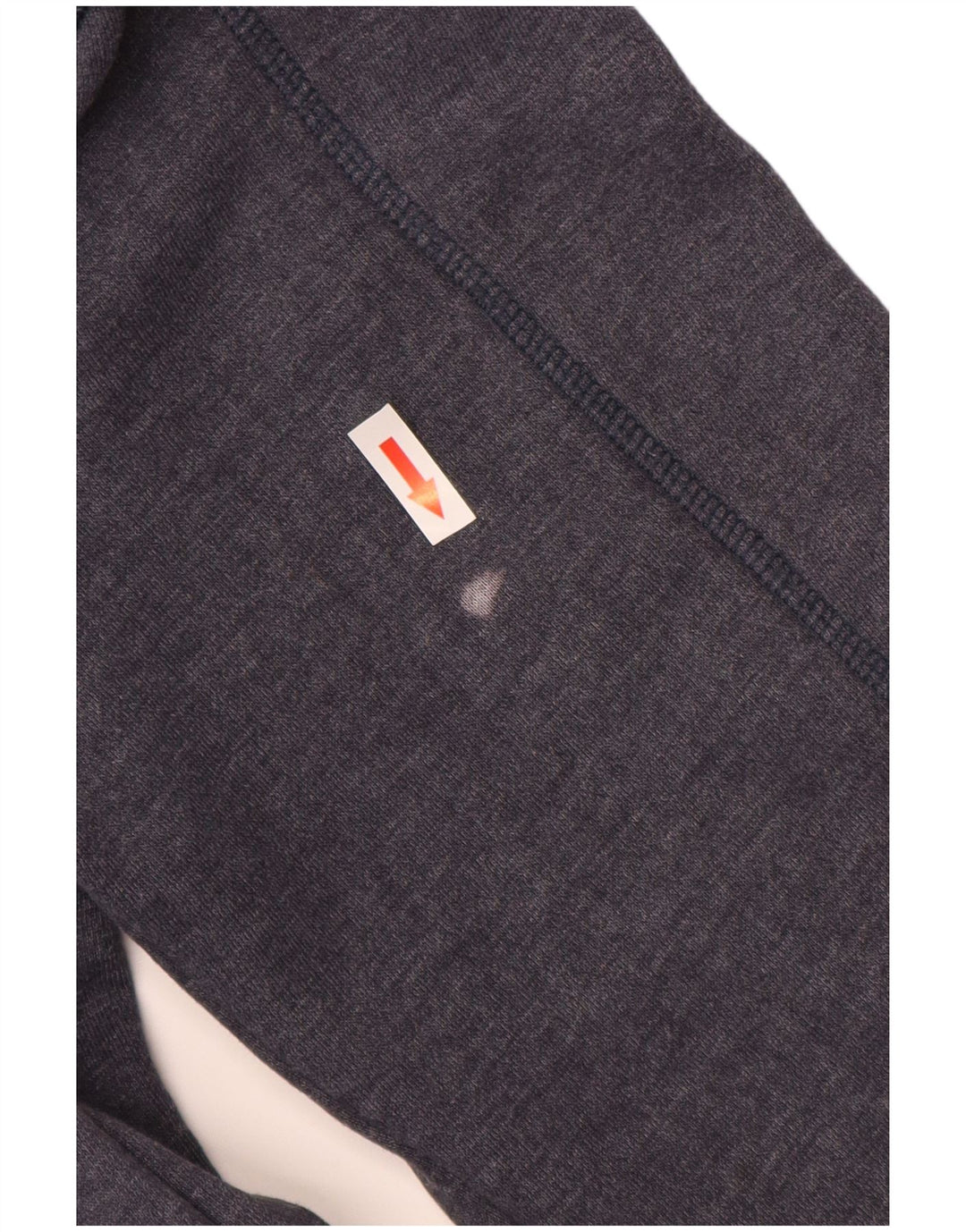 WEIRD FISH Sudadera con cuello y cremallera para hombre, jersey grande, algodón azul marino
