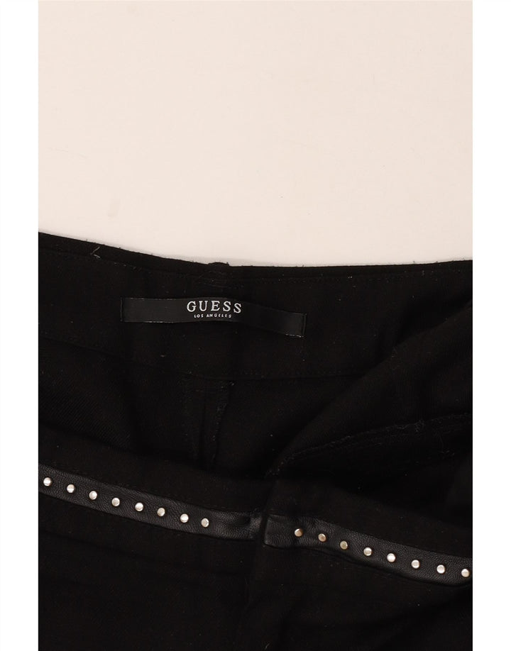 Guess Pantalones chinos ajustados para mujer UK 46 Large Black