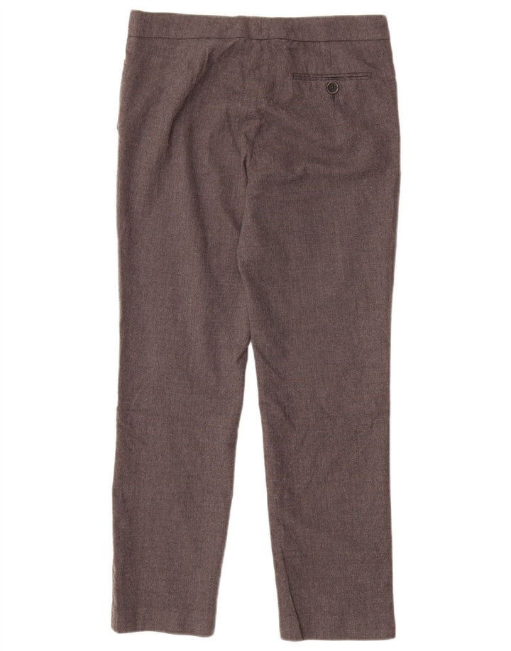 Henry Cottons Pantalón de traje ajustado para mujer IT 42 Medium W30 L26 Lana gris