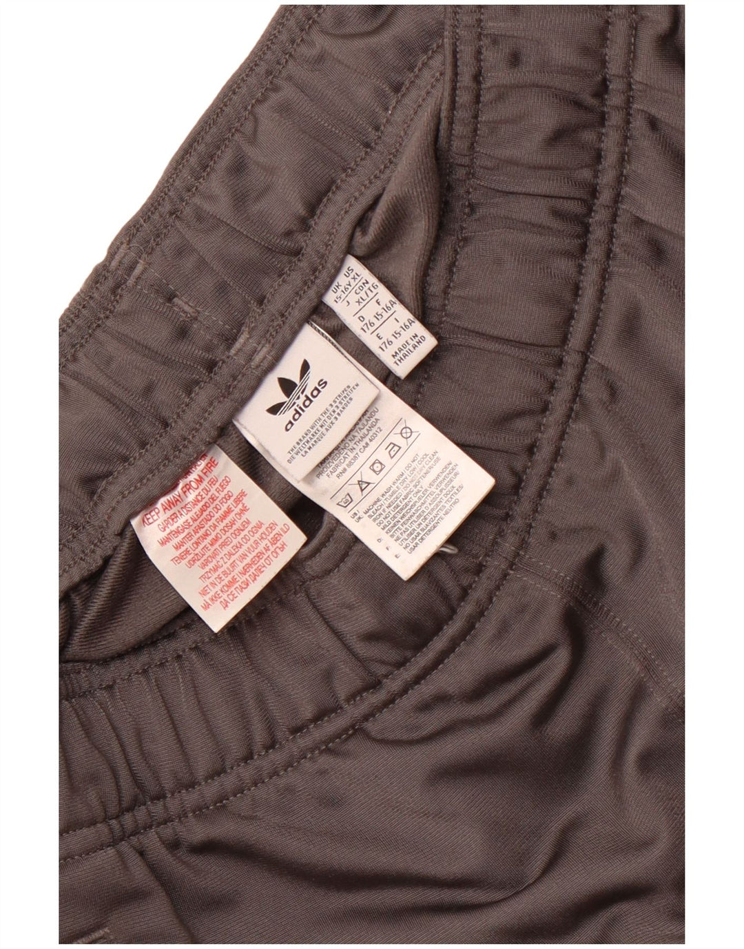 Adidas Pantalón Chándal Niño Joggers 15-16 Años Gris Poliéster