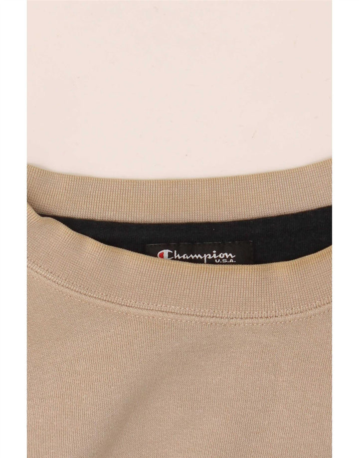 Champion Sudadera Gráfica Jumper XL Beige Hombre