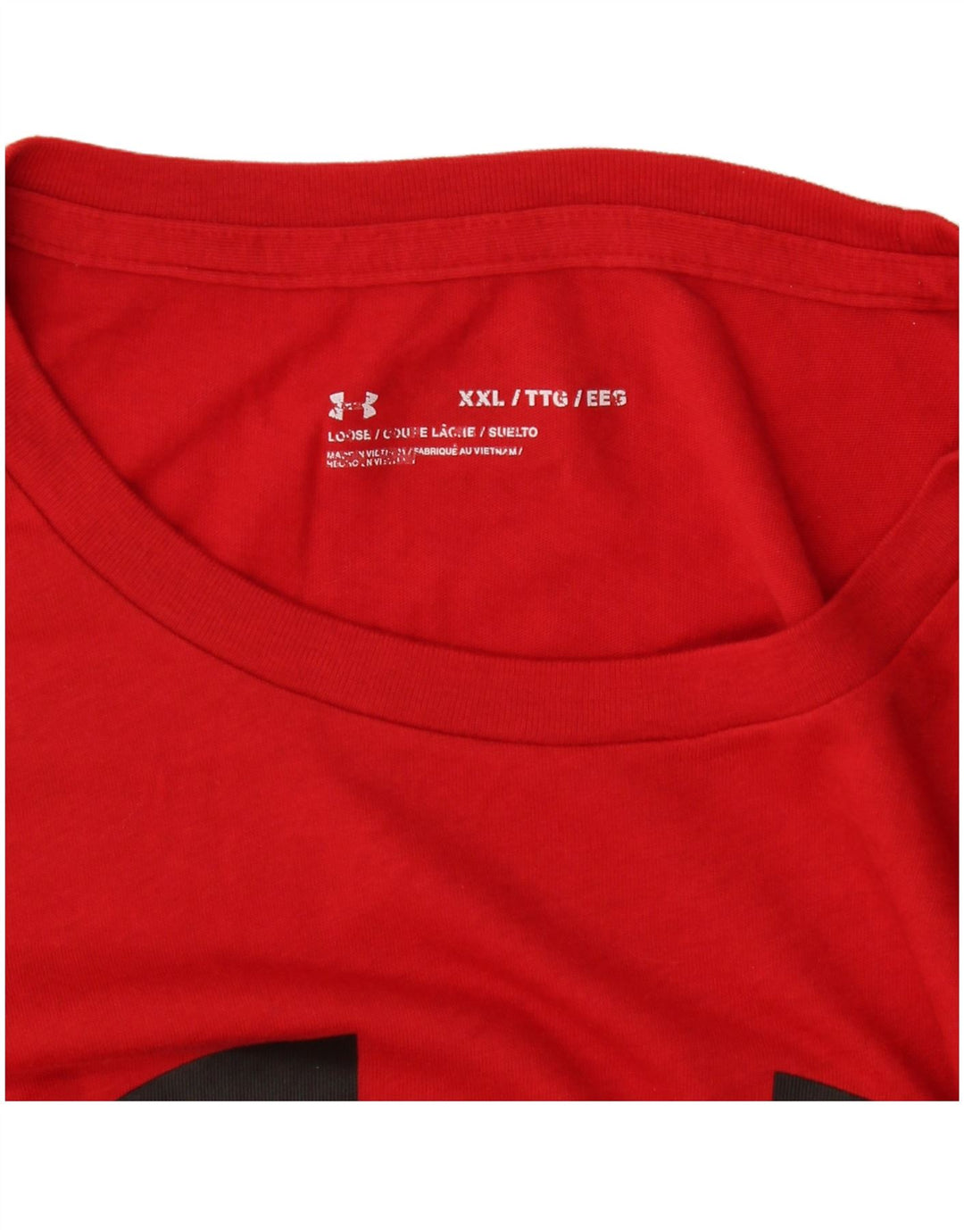 Under Armour Camiseta gráfica para hombre Top 2XL Rojo