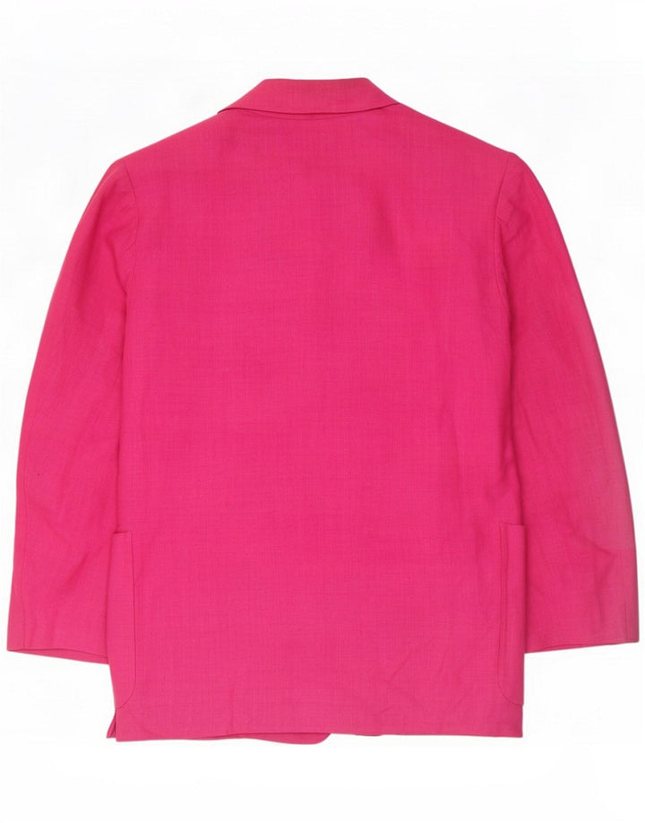 Chaqueta tipo blazer holgada con doble botonadura para mujer de Mondrian UK 42 Medium Pink