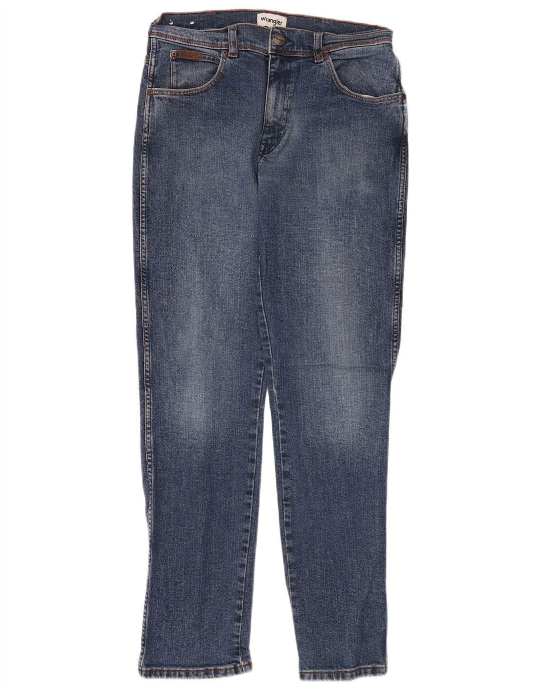 Vaqueros Wrangler Texas Slim para hombre W33 L34 Algodón azul