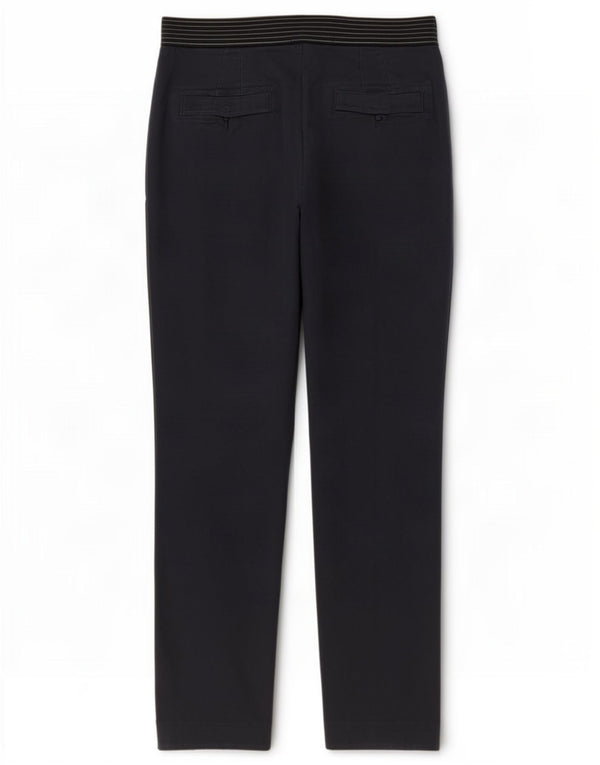 Zara Mujer Pantalón Chino Recto Mediano W28 L27 Azul Marino