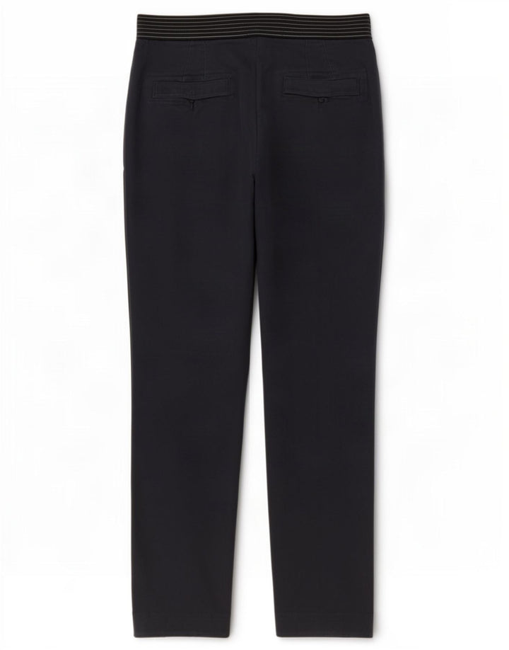 Zara Mujer Pantalón Chino Recto Mediano W28 L27 Azul Marino
