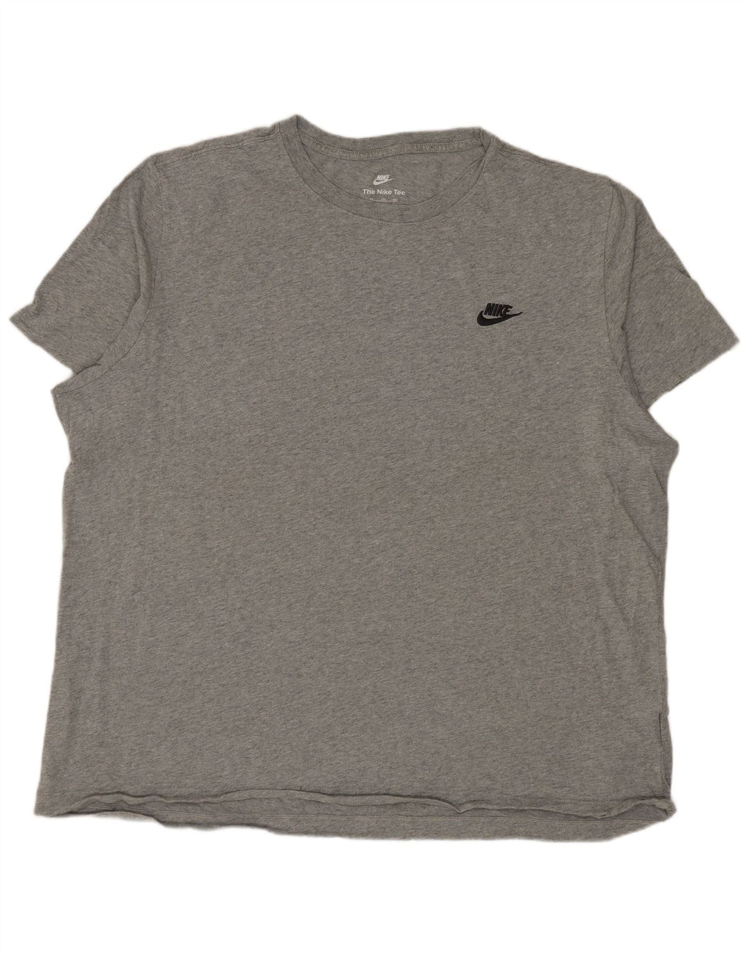 Camiseta NIKE para hombre Top 2XL Algodón moteado gris