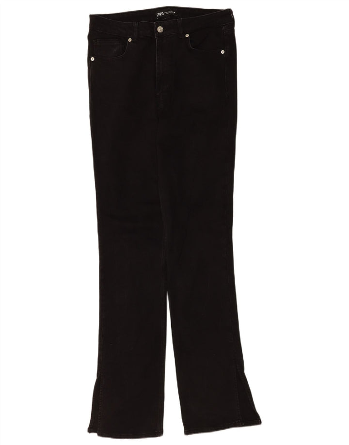 Zara Vaqueros Bootcut para Mujer EU 42 Large W32 L33 Negro