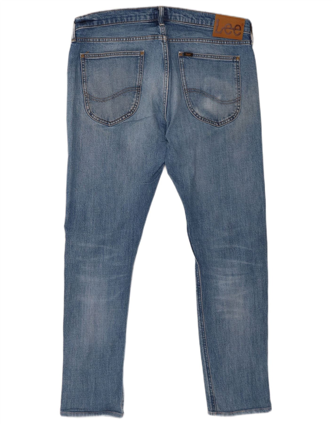 LEE Vaqueros ajustados para hombre W34 L29 Algodón azul
