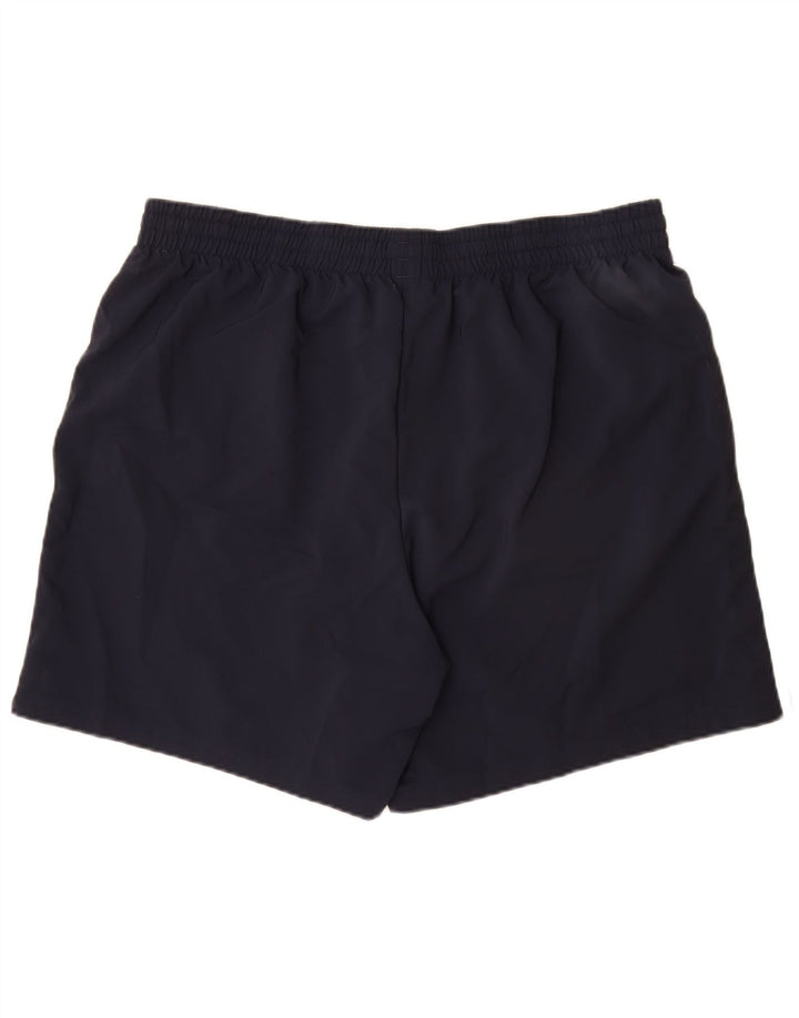 Adidas Pantalones cortos deportivos para hombre 2XL Azul marino Poliéster