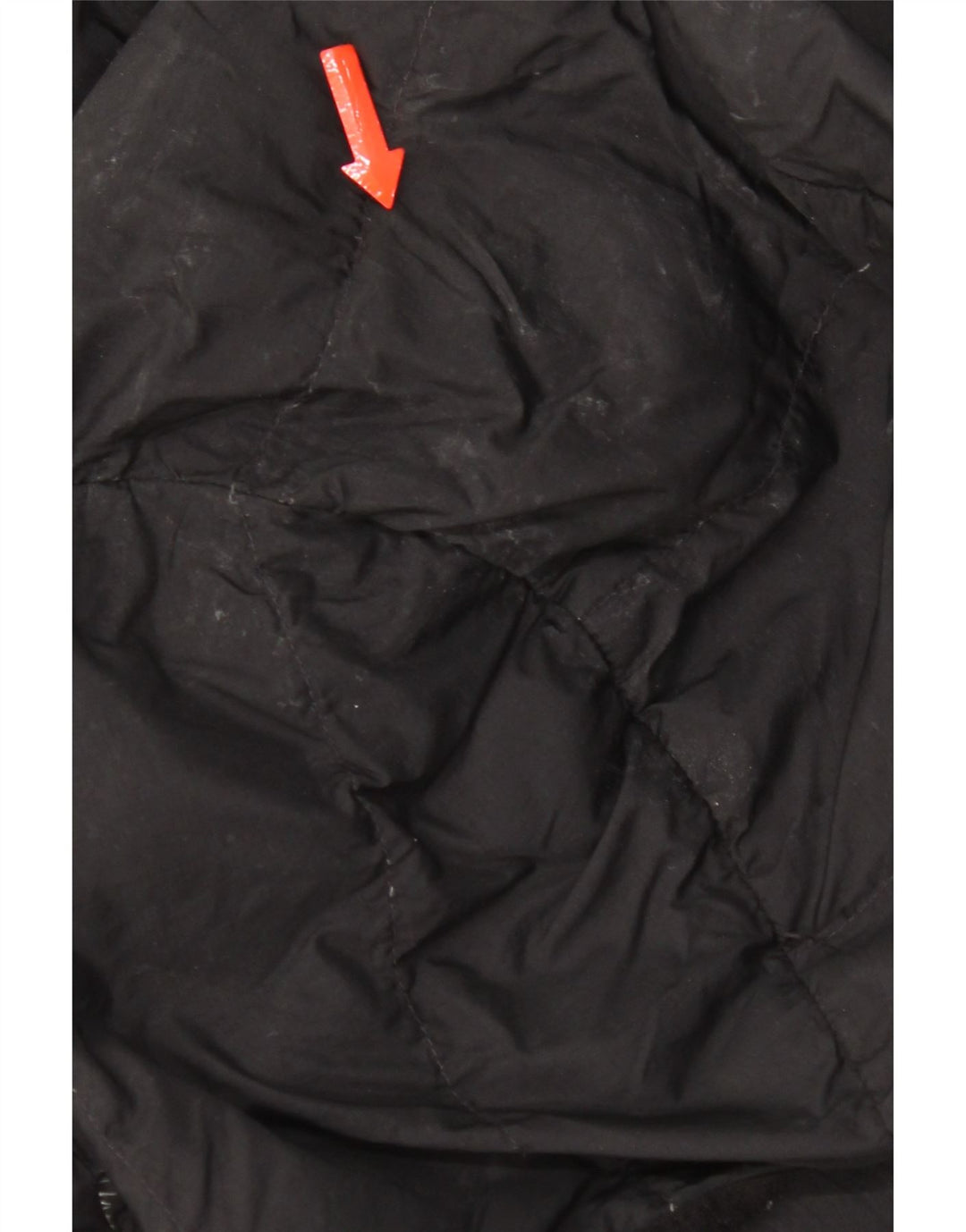 The North Face Chaqueta acolchada con capucha para hombre UK 38 Mediana Negro Poliéster