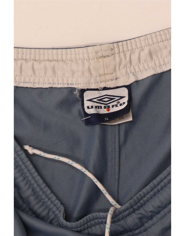 Pantalones cortos deportivos Umbro Hombre XL Poliéster azul