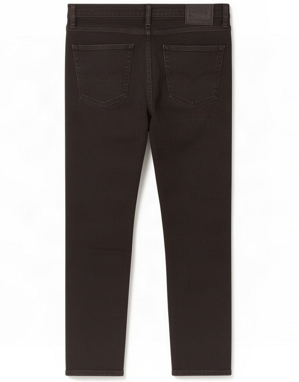 Levi's Mens 502 Tapered Jeans W32 L30 Algodón negro