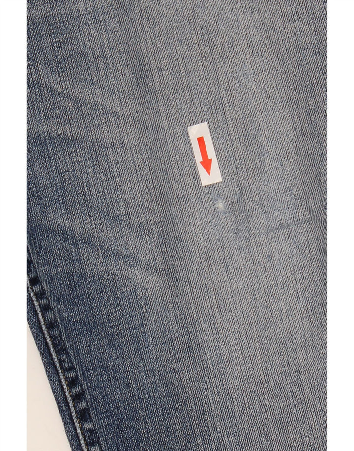 Vaqueros Lee Daren Straight para Mujer W34 L30 Algodón Azul