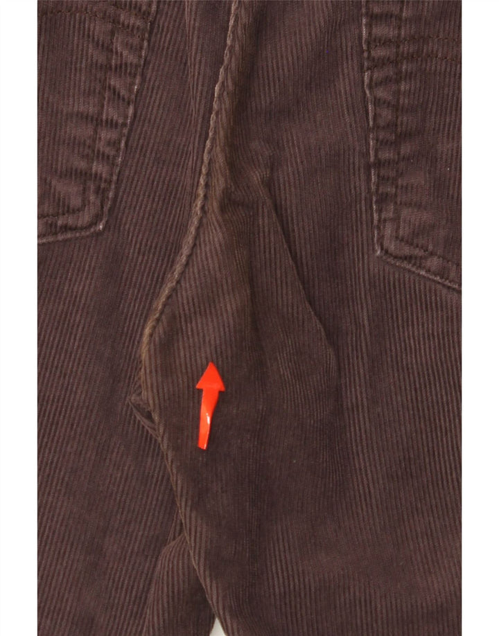 LEVI'S Mens 507 Pantalones de pana con corte de bota W36 L34 Algodón marrón