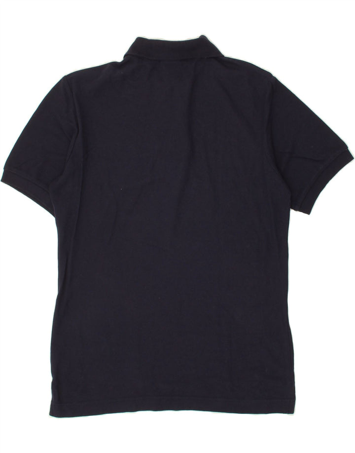 FILA Mens Polo Shirt Medium Navy Blue Cotton Vintage Fila and Second-Hand Fila from Messina Hembry 