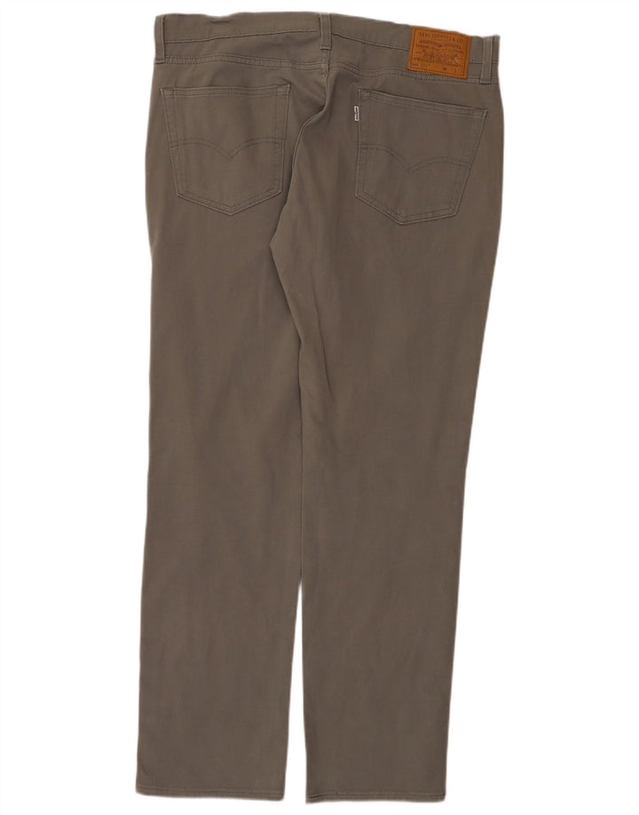 Levi's Mens 511 pantalones casuales delgados W36 L32 Gris