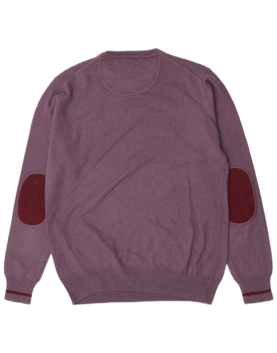 Harmont & Blaine Jersey De Cuello Redondo Para Hombre De Lana Morado Medio