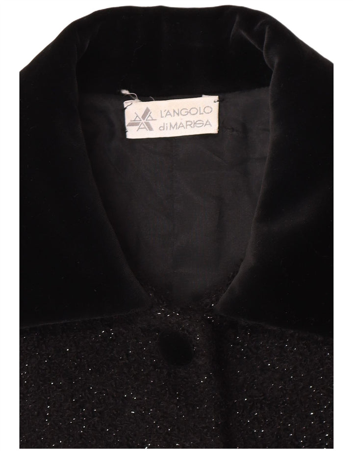 Marisa Chaqueta tipo blazer de 5 botones para mujer UK 40 Mediana con moteados negros