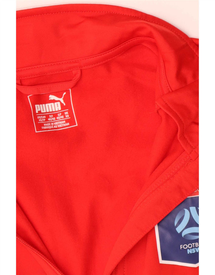 Puma Chaqueta de chándal para hombre XS Rojo