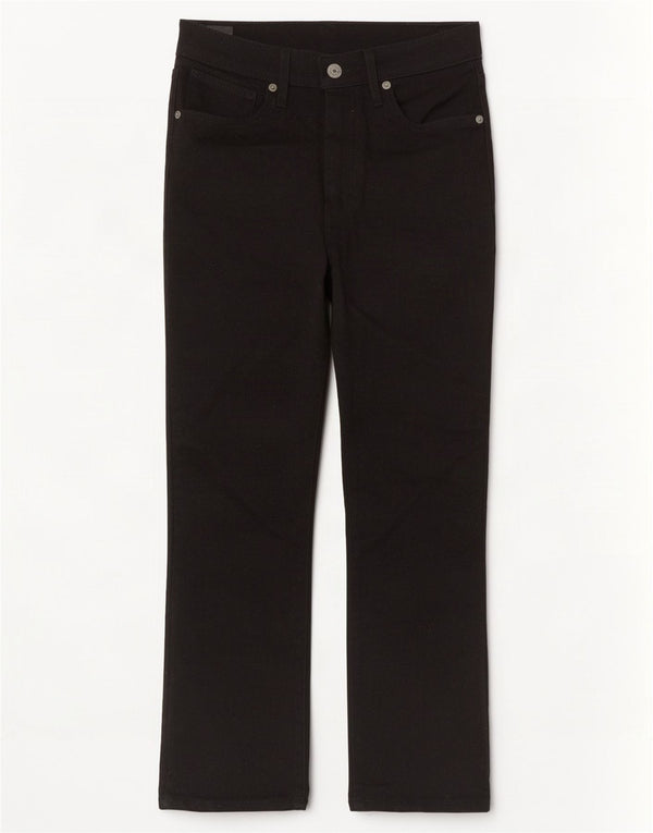 Pantalones Levi's Mujer Rectos Casuales W28 L26 Algodón Negro