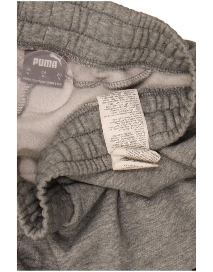 Pantalones De Chándal Puma Joggers De Algodón Moteado Gris Medio |