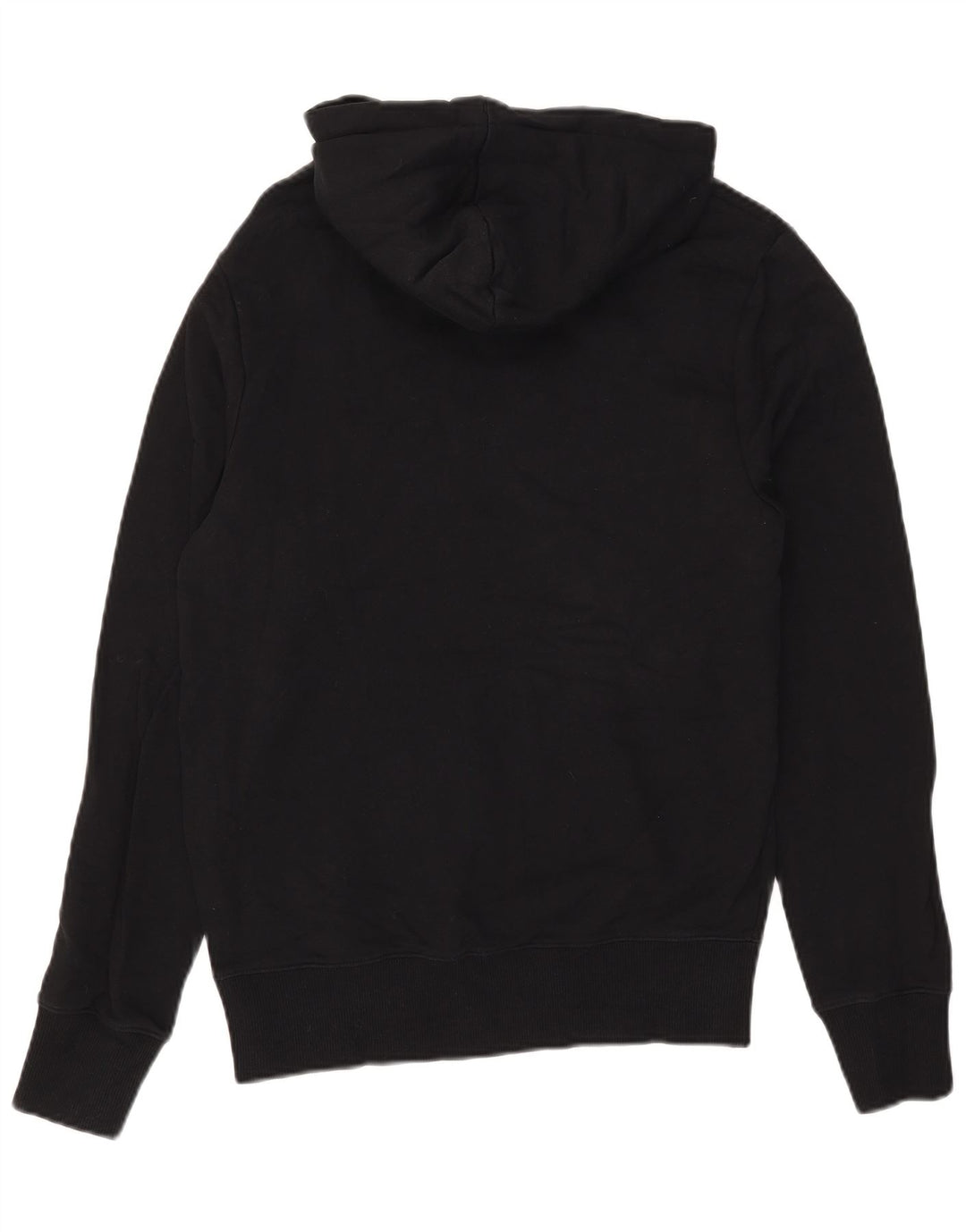 Fred Perry Hombre Sudadera Con Capucha Gráfica Jersey Pequeño De Algodón Negro