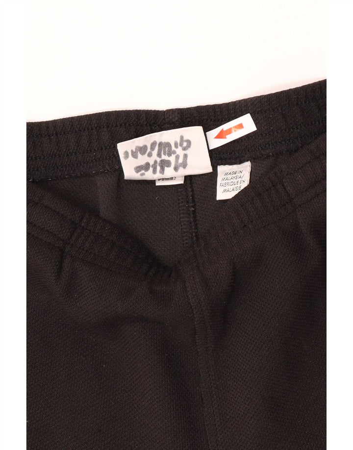 Puma Pantalones cortos deportivos regulares para hombre pequeño negro
