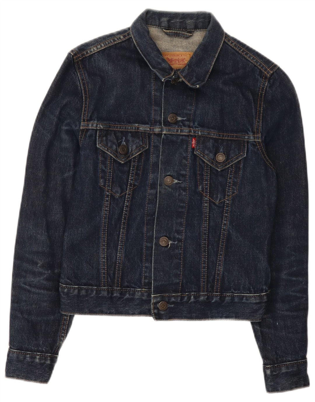 Levi's Chaqueta Vaquera Niña 7-8 Años XS Azul Marino Algodón