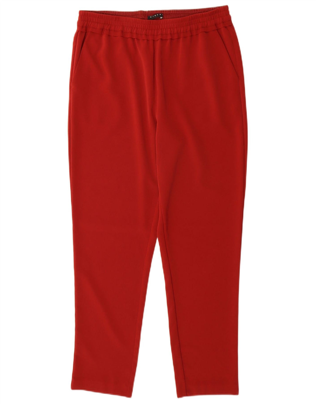 Sisley Pantalones de Chándal para Mujer UK 44 Medium Red