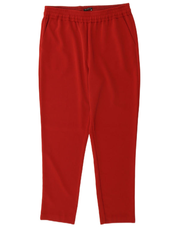 Sisley Pantalones de Chándal para Mujer UK 44 Medium Red