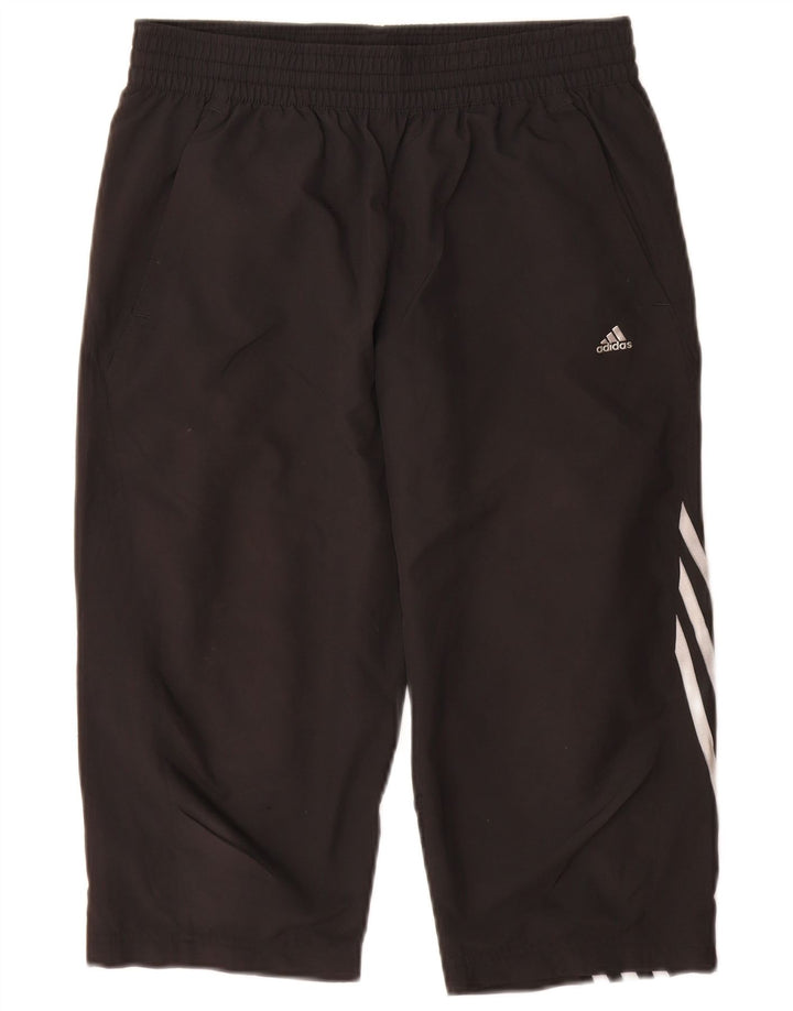 Adidas Chicos Climacool Capri Pantalones Chándal 15-16 Años Negro Poliéster