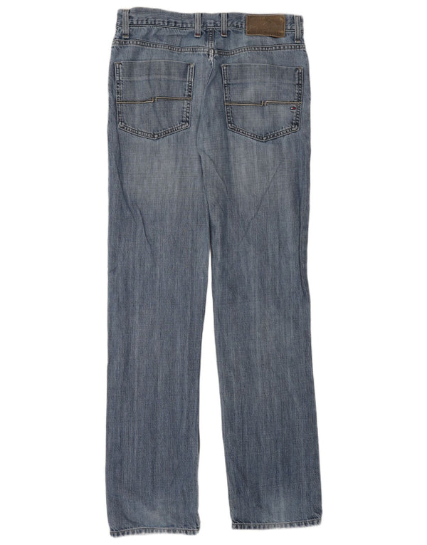 Tommy Hilfiger Vaqueros rectos para hombre W32 L34 Algodón azul