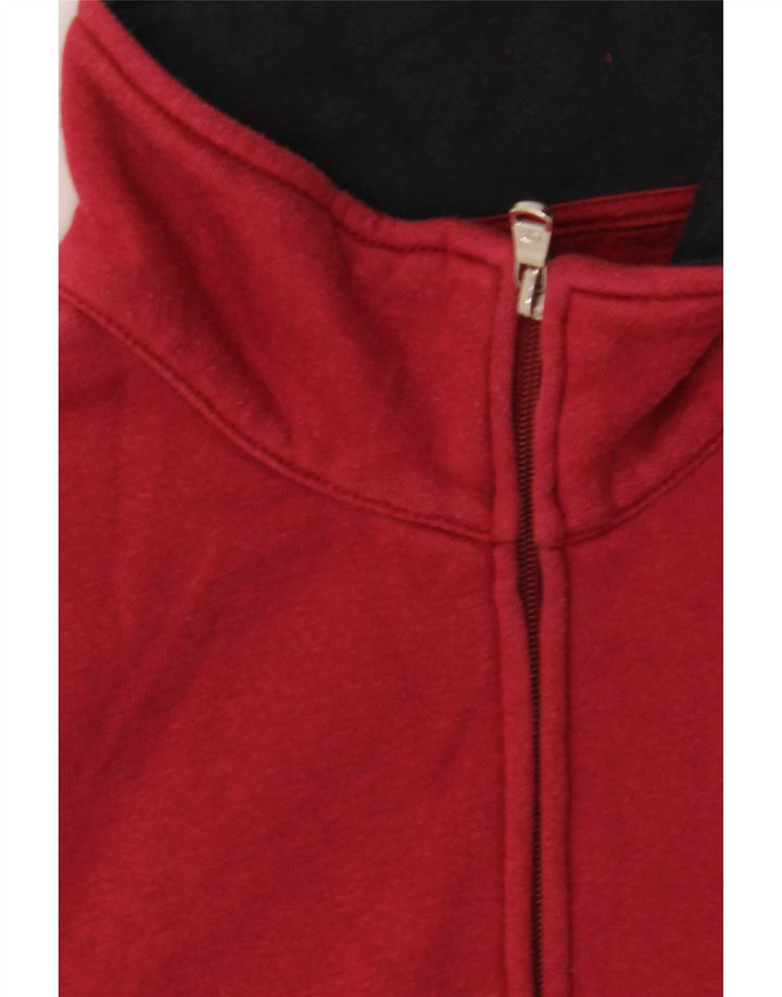 Champion Chaqueta de chándal para hombre con rayas rojas medianas