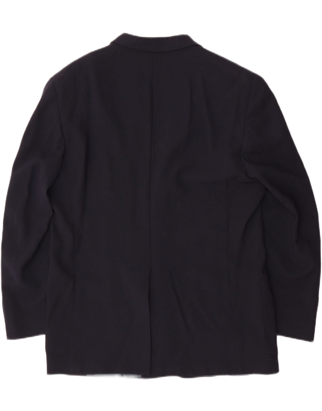 DANIEL HECHTER Chaqueta tipo blazer de 3 botones para hombre IT 52 XL Lana virgen azul marino