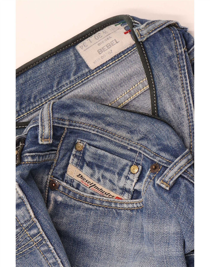 Diesel Mujer BEBEL Vaqueros Bootcut W30 L34 Algodón Azul