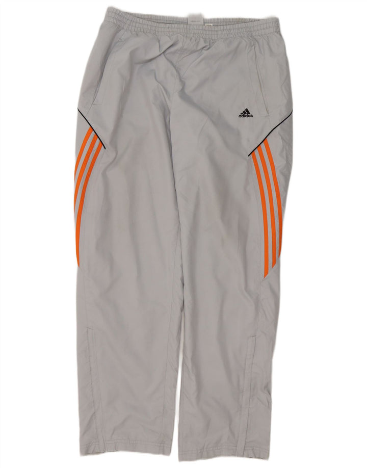 Adidas Pantalones De Chándal Hombre XL Gris Colorblock Poliéster