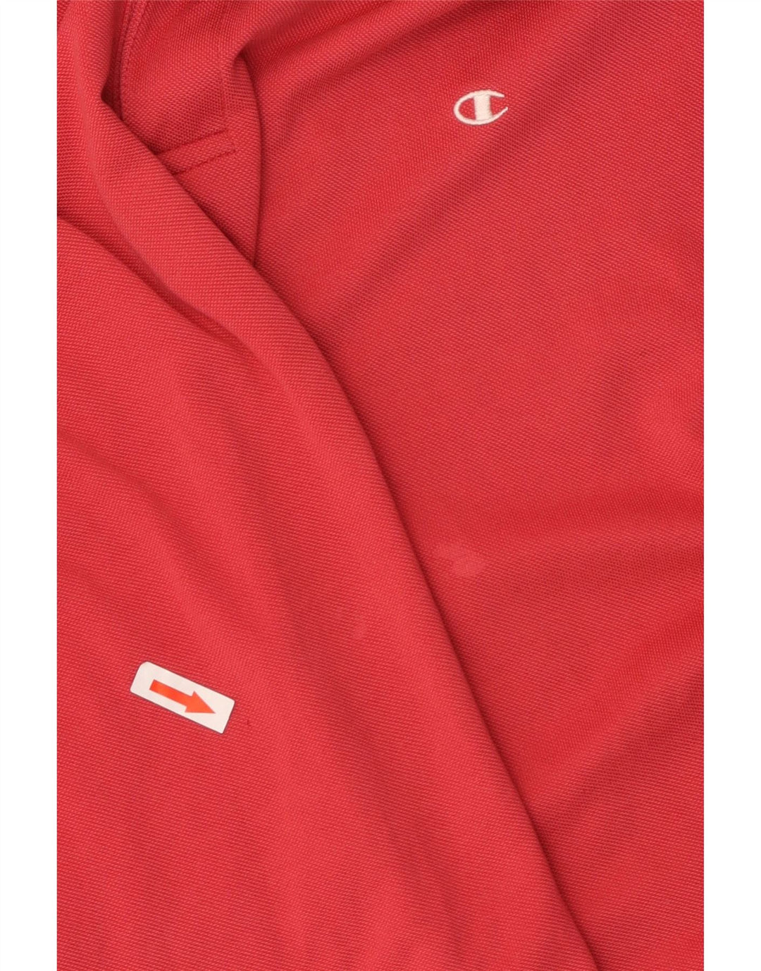 CHAMPION Polo de ajuste fácil para hombre, talla grande, rojo