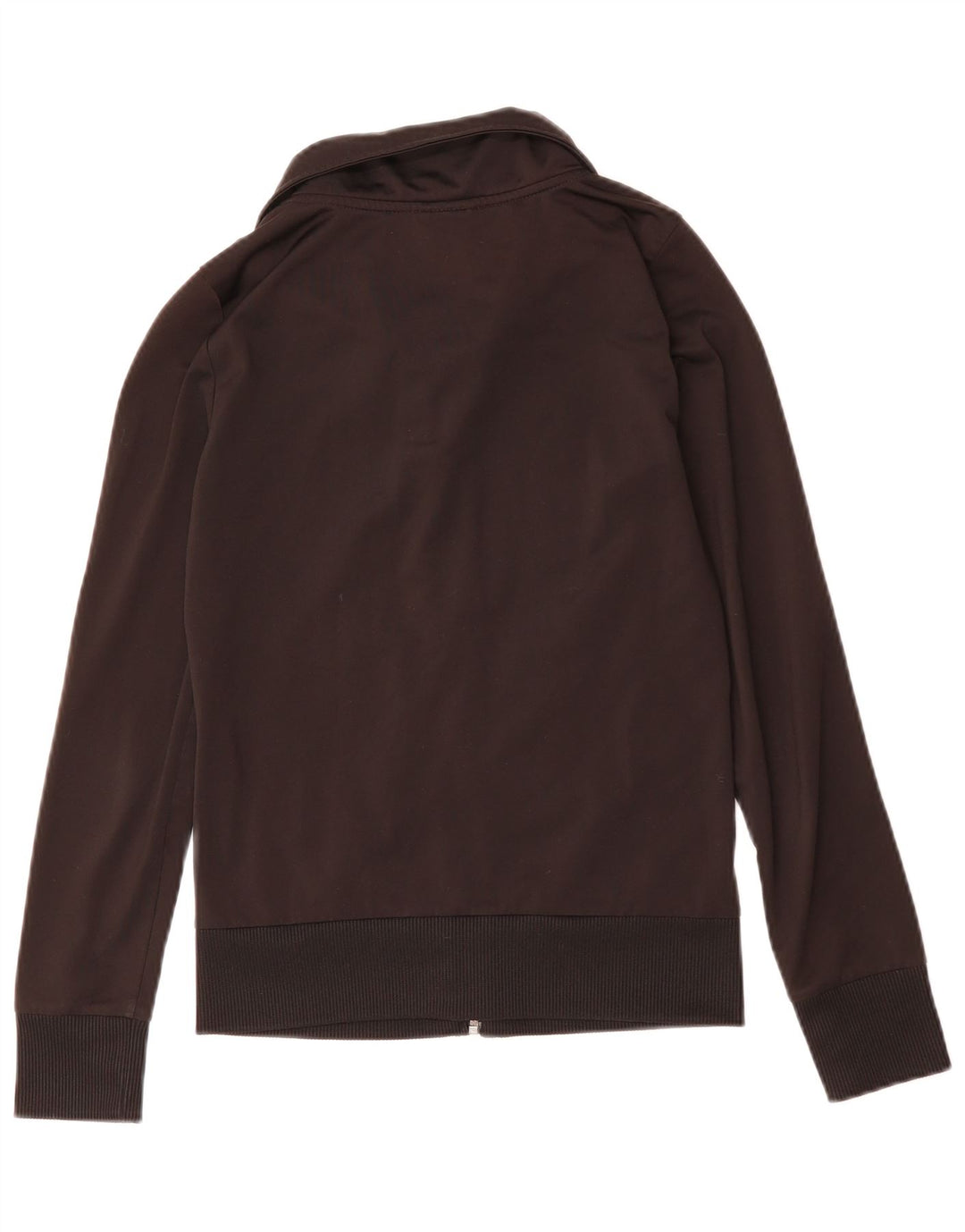 PUMA Chaqueta superior de chándal gráfico para mujer UK 10 Small Black Poliéster
