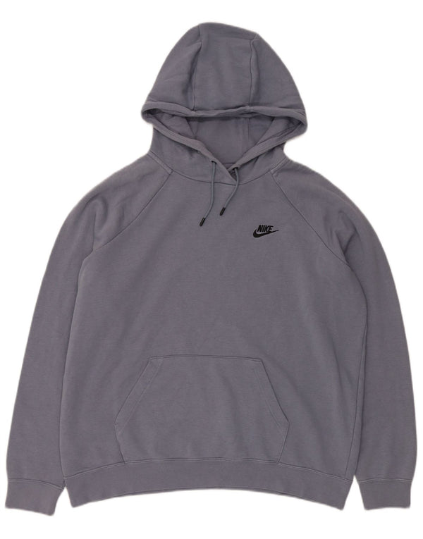 Nike Jersey con capucha extragrande para mujer UK 18 XL Algodón azul