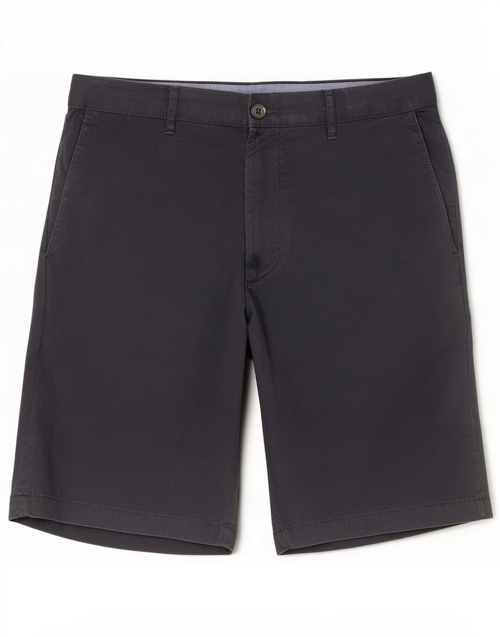 Marks & Spencer Pantalones cortos chinos para hombre W32 Algodón azul marino mediano