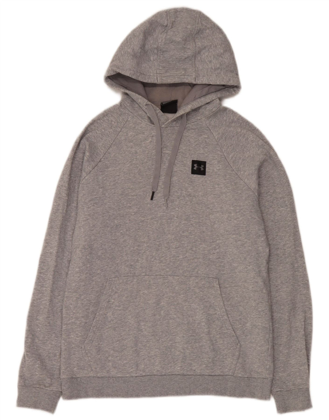 Under Armour Jersey con capucha de algodón moteado en gris medio para hombre
